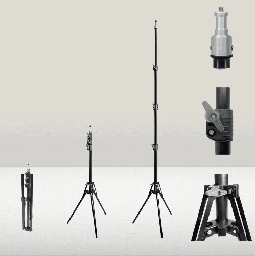 Kit de iluminacion LED brillante para fotografia de 600 W