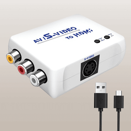 Convertidor S de video a HDMI