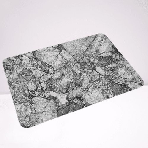 Alfombrilla de bano de tierra de diatomeas