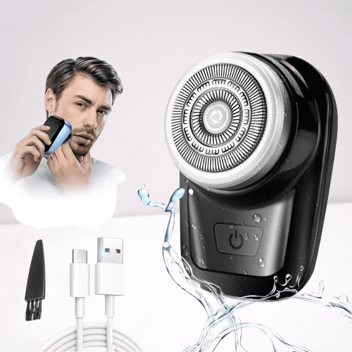 Mini afeitadora eléctrica portátil regalos para hombres